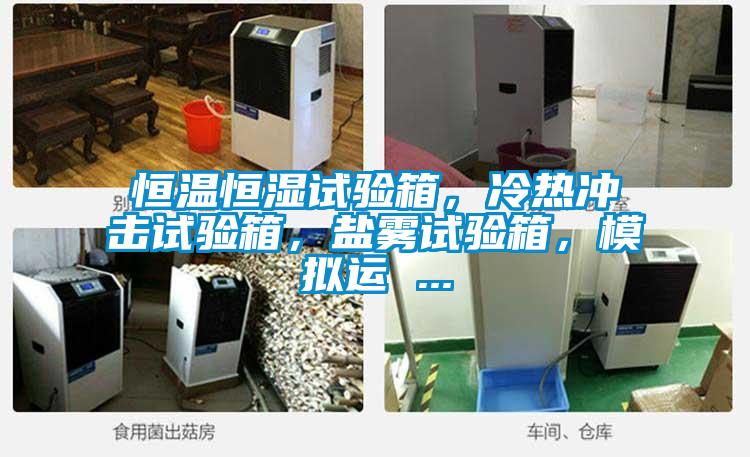 恒溫恒濕試驗箱,冷熱沖擊試驗箱,鹽霧試驗箱,模擬運 ...