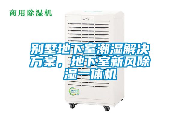 別墅地下室潮濕解決方案，地下室新風(fēng)除濕一體機(jī)